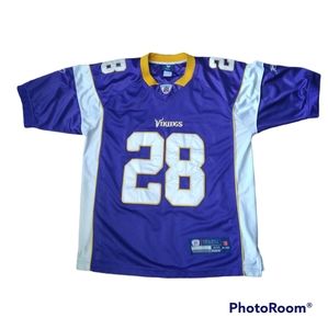 Minnesota Vikings Adrian Peterson #28 Stitched Reebok Jersey Size 48